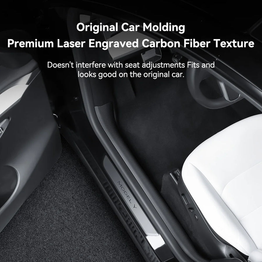 Door Protector Trim for Tesla Model 3 Y 2021-2025
