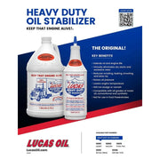 Lucas Oil 10002 Heavy Duty Oil Stabilizer, 1 Gallon – Pack Options