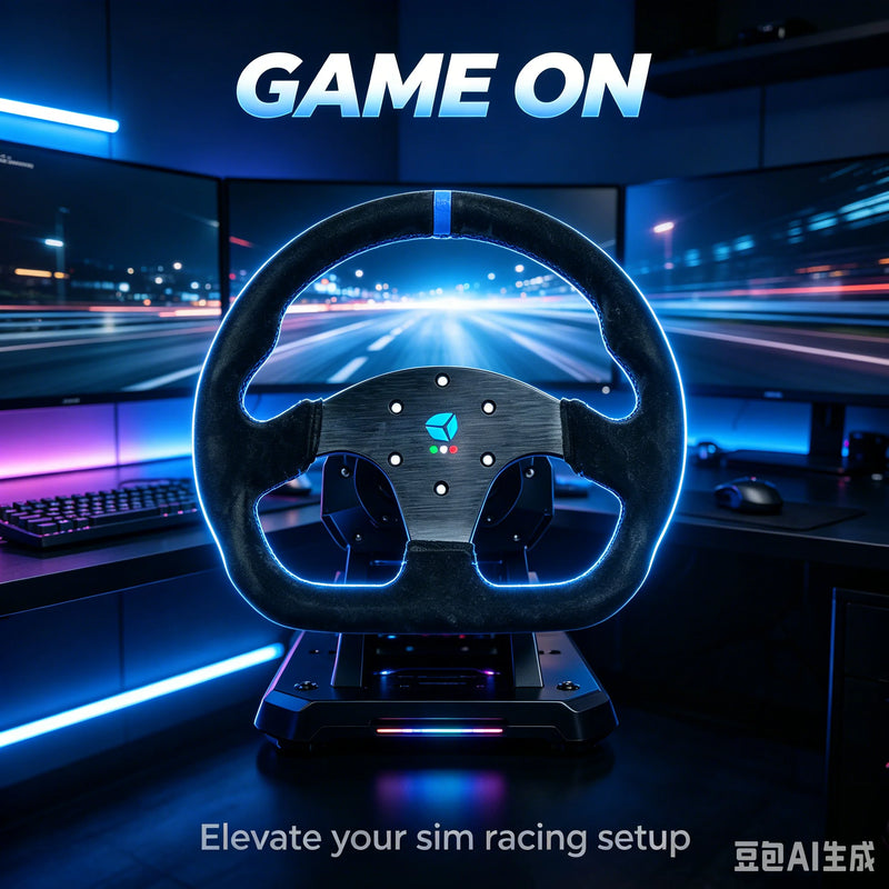 320 mm D-Shaped Racing Steering Wheel – Multiple Designs