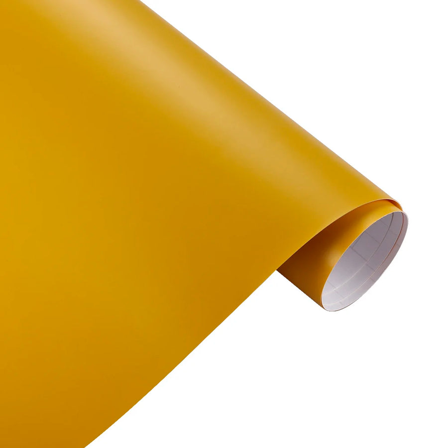 Matte PVC Vehicle Wrap Film – 100 cm Length, Multiple Widths