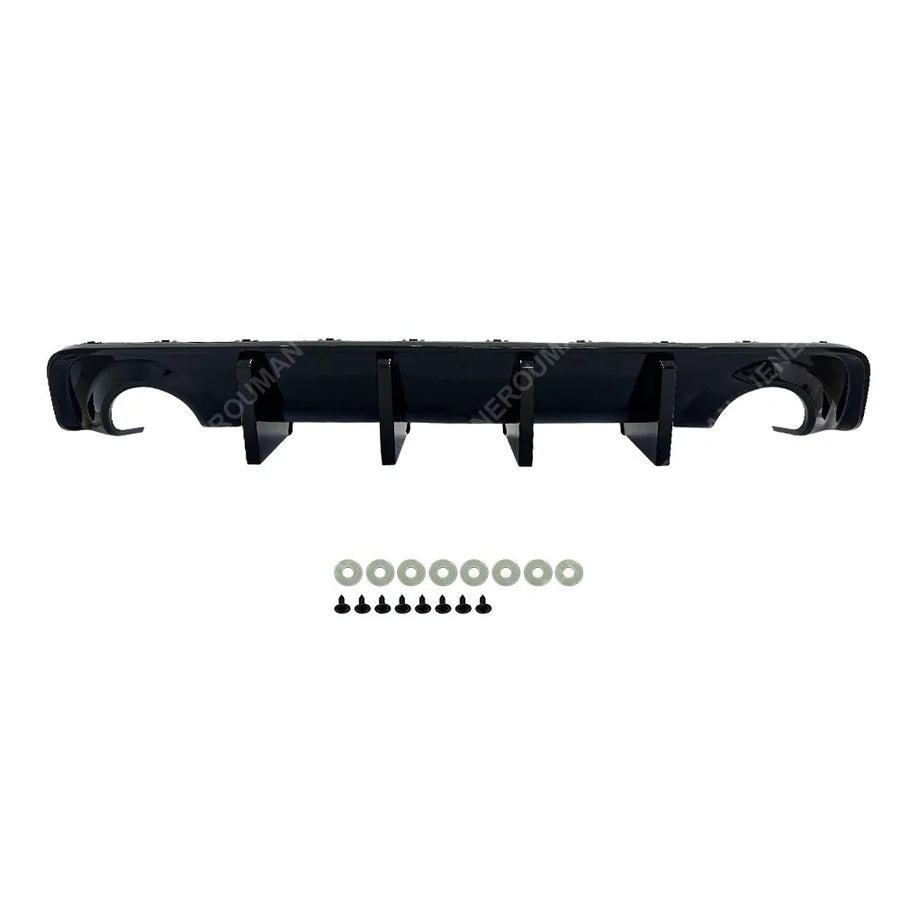 Gloss Black Rear Bumper Diffuser for 2020–2023 Dodge Charger