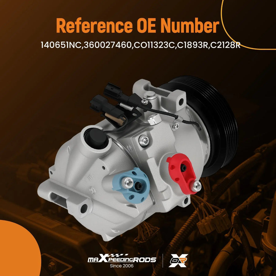 A/C Compressor & Clutch for Volvo XC70 2008-2015