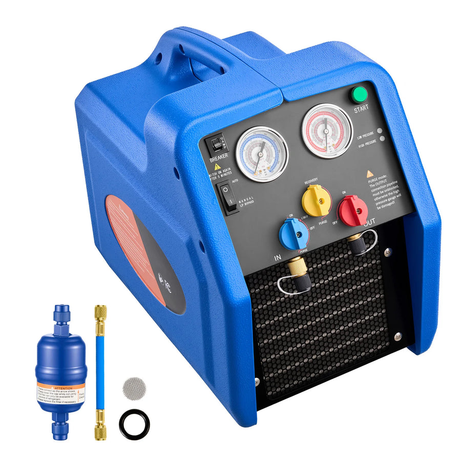 3/4 HP Portable Refrigerant Recovery Machine – A1/A2L