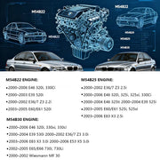 Exhaust Header Set for BMW 320i/325i/525i/530i M54 2.5L/3.0L 2000-2006