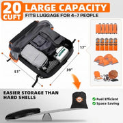 Black Hitch Cargo Carrier