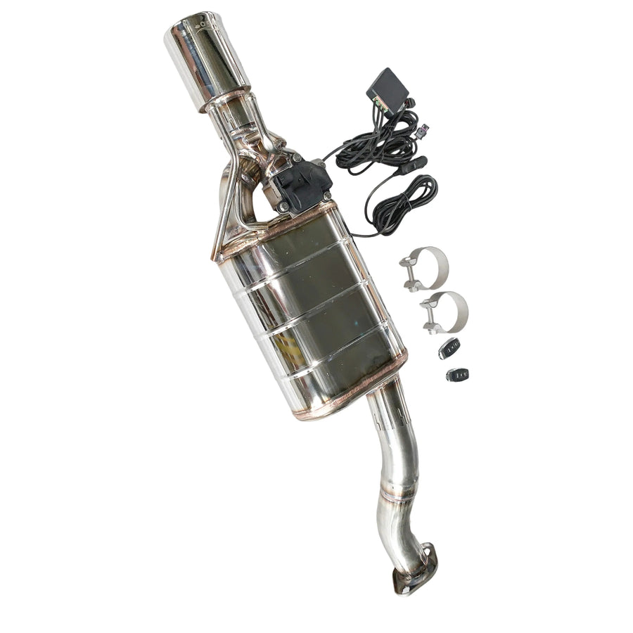 304 Stainless Steel Valved Exhaust Muffler for Civic 1.8 2007-2016