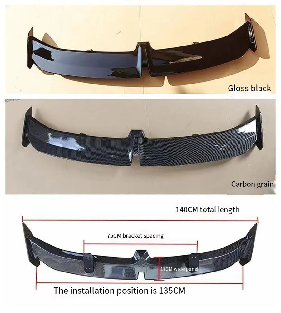 Universal Butterfly-Style Rear Trunk Spoiler