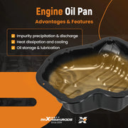 Engine Oil Pan for Scion xB & Toyota RAV4 2.4L 2008-2010