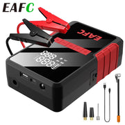 4-in-1 12V Car Jump Starter with 150 PSI Tire Inflator