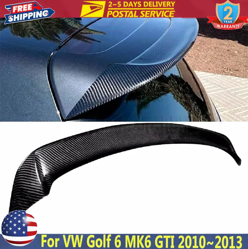 Volkswagen Golf GTI Mk6 J-Style Rear Spoiler – 2010–2013