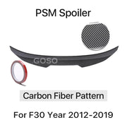 M4-Style Rear Trunk Spoiler for BMW 3 Series F30/F31/F35 2012-2019