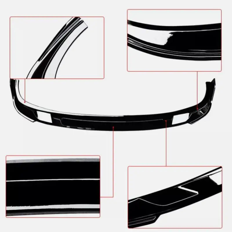 Front Bumper Lip Splitter for BMW 3 Series 330i 330e M340i 2023-2025