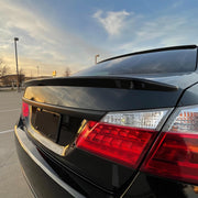 Rear Spoiler Wing for Honda Accord Sedan 4 Door Glossy Black Rear Trunk Lid Spoiler 2013-2017