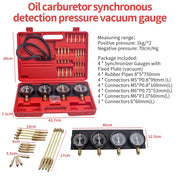 Four-Gauge Carburetor Synchronizer & Vacuum Balancer Tool Kit