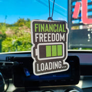 Money-Stack Hanging Car Air Freshener