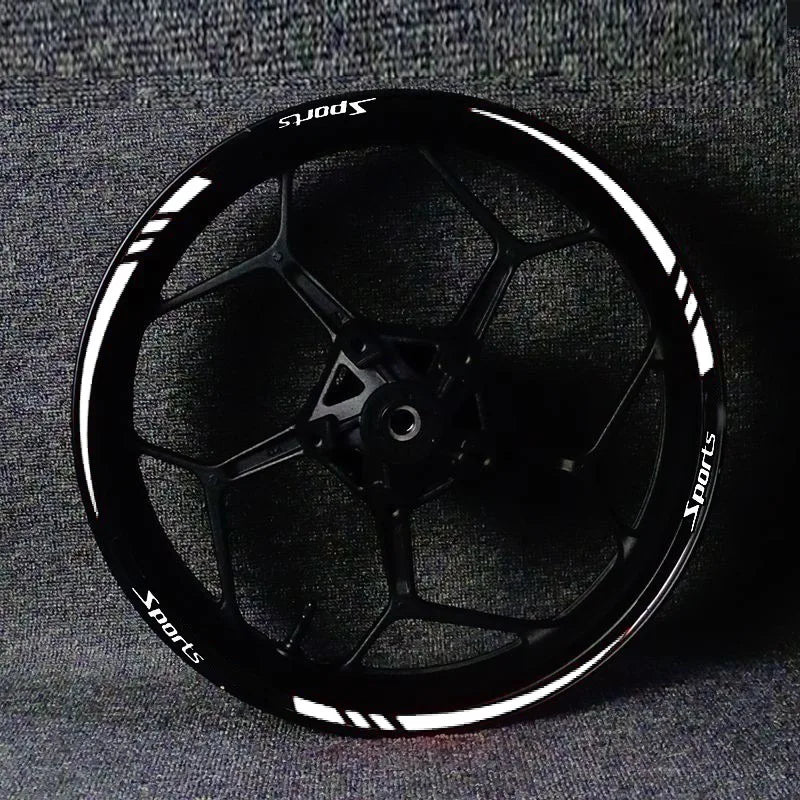 18-Inch Reflective Wheel Rim Stripe Decal