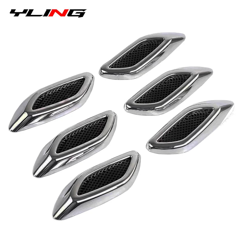 Chrome Hood Scoop & Vent Trim for Volkswagen/Honda/BMW/Audi