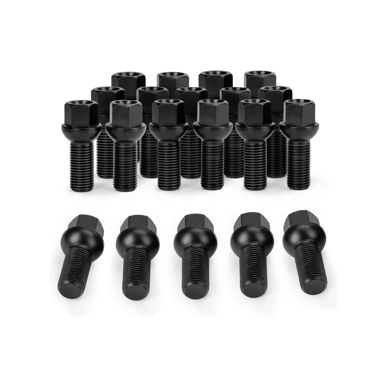 M14X1.5 Wheel Bolts for Volkswagen Jetta Golf Tiguan Passat Corrado GTI TT Allroad Quattro A4 A6 A8 S6 S8