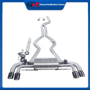 304 Stainless Steel Valved Cat-Back Exhaust System for BMW 2020-2024 M340i M440i