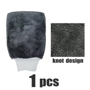 Twisted-Loop Microfiber Car Wash & Drying Mitt