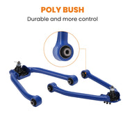 Front Adjustable Camber Control Arm with Ball Joint Set for Nissan 350Z 2003-2009