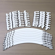 For 4 Tires Hellcat 8PCS 3D Tire Letter Stickers Waterproof Pvc Wheel Decals Car