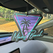 Bahamian Sea Breeze Hanging Car Air Freshener - 1 or 3 Pack