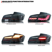 BMW F10 5 Series/M5 GTS-Style LED Tail Light Pair – 2011–2016