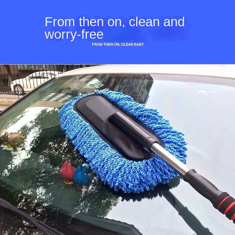 Microfiber Car Wash Mop, Mitt and Sponge Kit