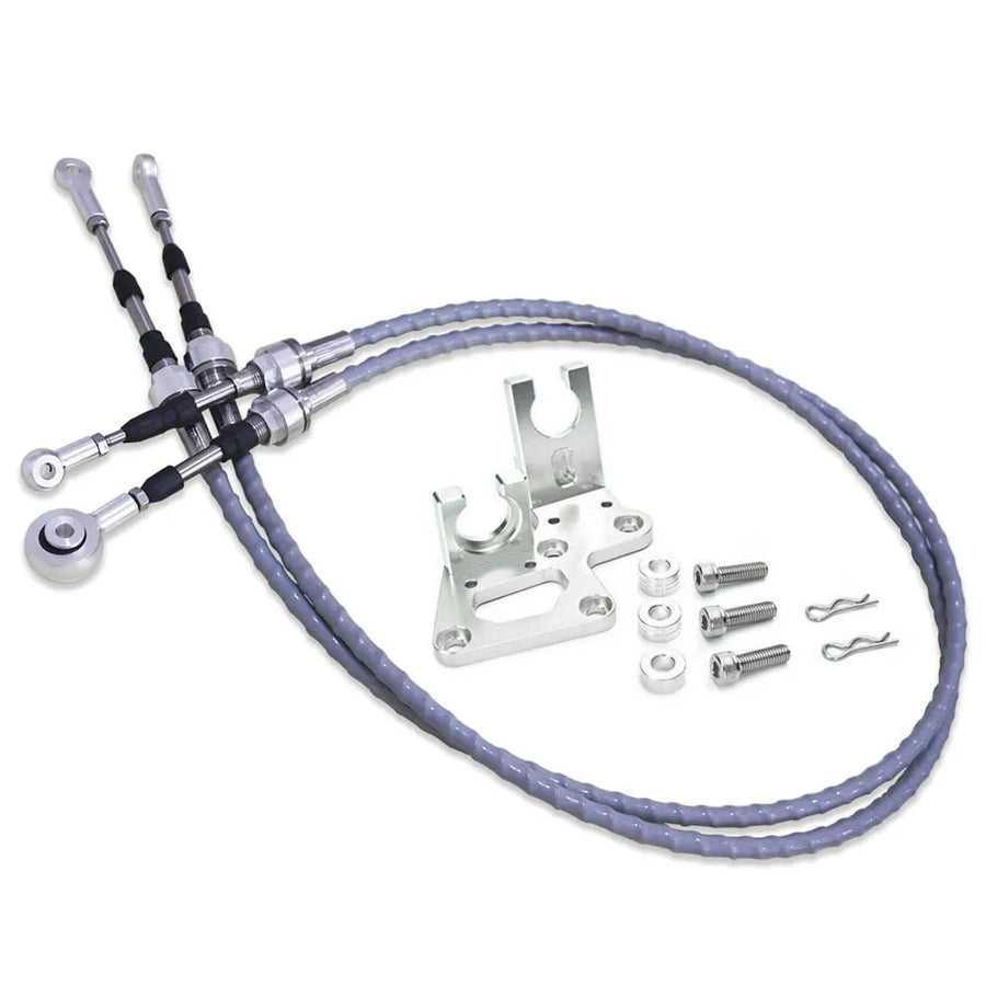 Shifter Box & Cables & Trans Bracket for RSX K20 K24 K Swap K-Series Civic EK EG