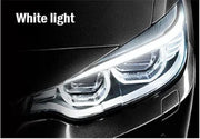 Flexible 12V LED DRL and Turn-Signal Strips – 2 Pieces