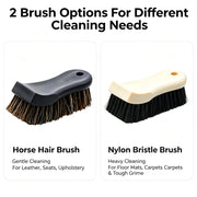 Horsehair & Nylon Car Interior Cleaning Brushes