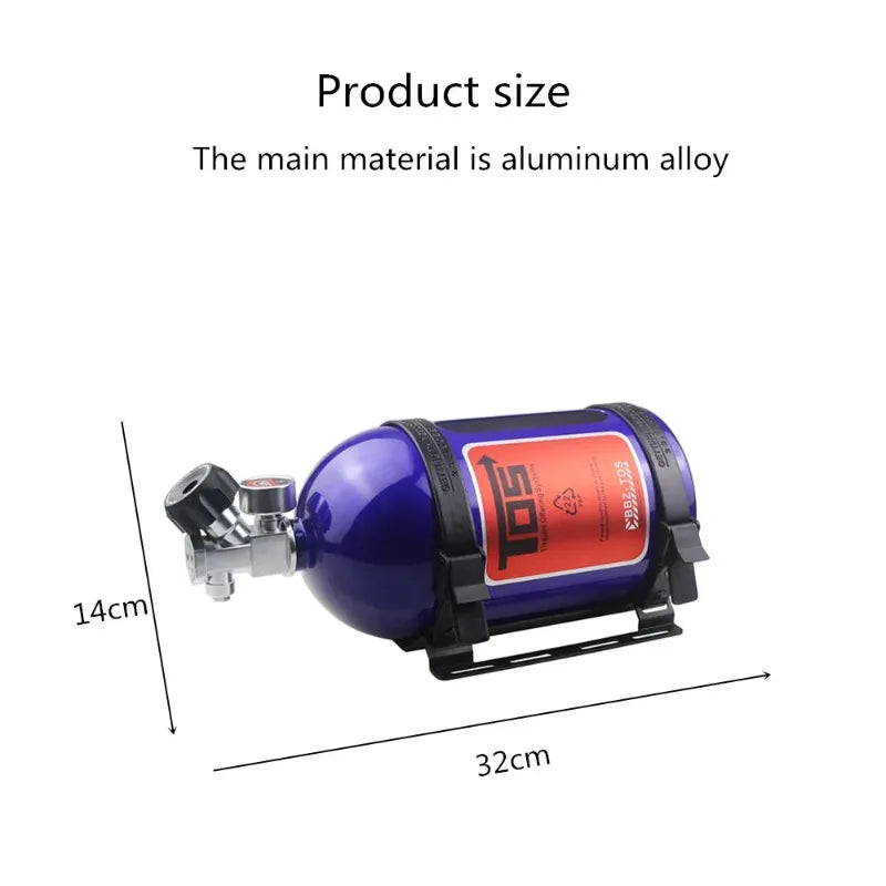 NOS Nitrous Bottle-Style Car Tissue Box – Interior Decoration & Tissue Holder