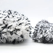 Black Double-Sided Microfiber Car Wash Mitt