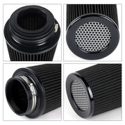 Universal High-Flow Cone Air Filter, 3/3.5/4-Inch