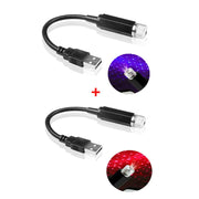 Mini USB LED Starry-sky Projector for Car Roof and Room