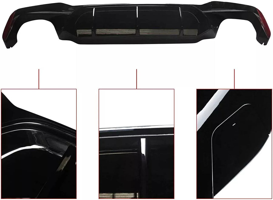 BMW 5 Series G30/G31/G38 M Sport M5-Style Rear Diffuser – 2017–2023