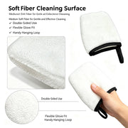 Double-Sided Microfiber Car Interior Cleaning Mitts