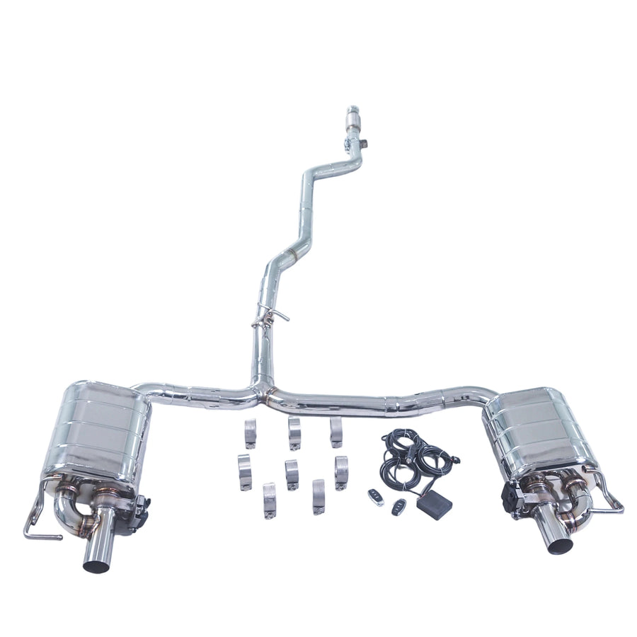 Valved Cat-Back Exhaust System for Mercedes-Benz C180/C200/C260/C350e & E200/E300