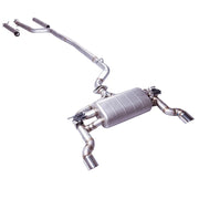 304 Stainless Steel Valved Cat-Back Exhaust System for 335 335i F30 2012-2015