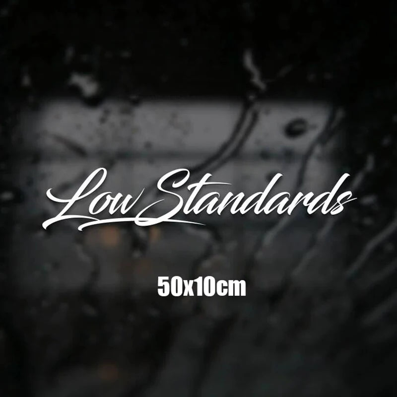 JDM Lowrider Reflective Windshield Decal
