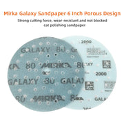 6-Inch Hook-and-Loop Sanding Discs – 80–2000 Grit