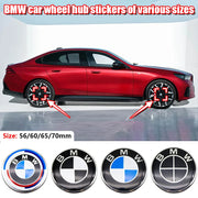 Aluminum Wheel Center-Cap Emblem Sticker Set for BMW X5