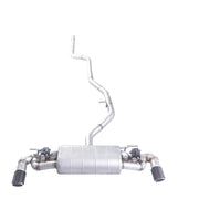 304 Stainless Steel Valved Cat-Back Exhaust System for BMW 116i 118i 2010-2015