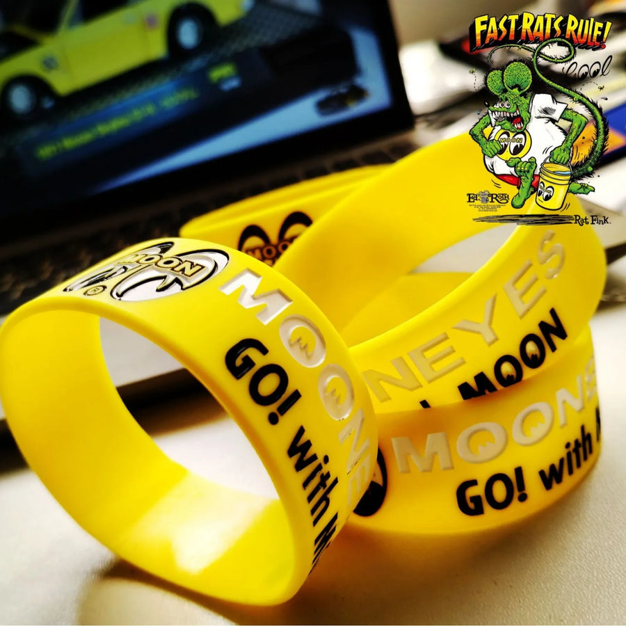 Mooneyes Big Eyes Car Gear Shift Decorative Wristband Ring