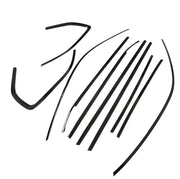 BMW X5 F15 10-Piece Gloss-Black Stainless Window Trim Set – 2014–2018