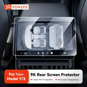 Rear Center Tempered-Glass Screen Protector for Tesla Model 3/Y Highland and Juniper