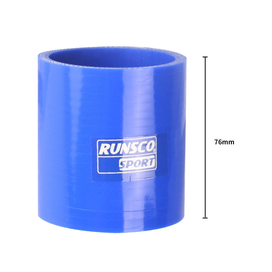 Universal Straight Silicone Intercooler Coupler, 38-102mm