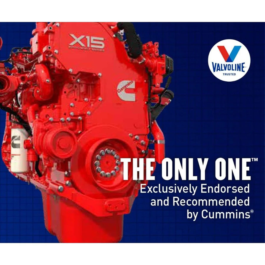 Valvoline Premium Blue Extreme Full Synthetic 5W-40 Diesel Oil, 1 Gallon Case of 3