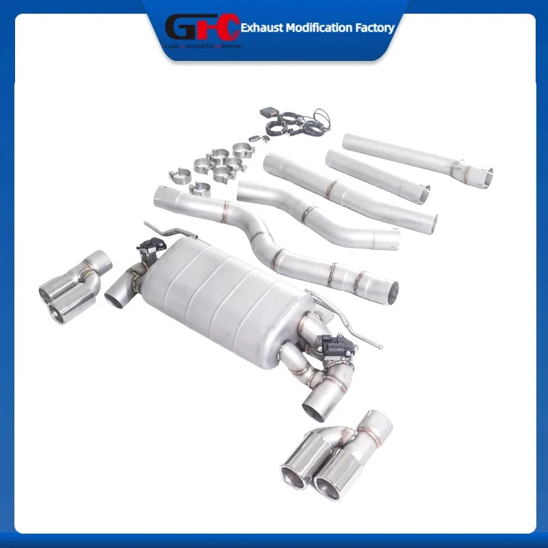 Valved Cat-Back Exhaust System for BMW 335i/340i/430i/440i F30-F36